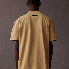 FOG Essentials Silicone Logo Short Sleeve T-Shirt – 2023SS Men's Casual Streetwear