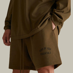 FOG Essentials Fleece Athletic Shorts – 24FW Unisex American High Street