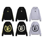 Hell Star Heavyweight Terry Tracksuit – Black Yellow, Black White & Grey Black