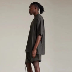 FOG Essentials V-Neck Short Sleeve T-Shirt – 2024 Spring/Summer Men's Relaxed Fit