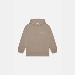 FOG Essentials Velvet Flocked Pullover Hoodie – 22SS American Streetwear