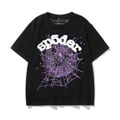 SP555DER Spider Web Graphic Tee