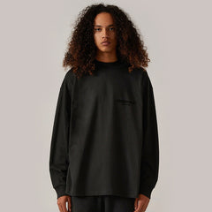 FOG Flocked Long Sleeve T-Shirt – 2022SS Essentials Men's Streetwear