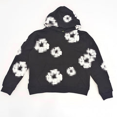 3D Puff Print Pullover Hoodie & Sweatpants – Relaxed Unisex American Streetwear