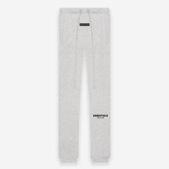 FOG Essentials Black Flocked Print Fleece Sweatpants – 2022S American Streetwear