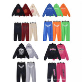 Kapok Foam Print Hoodie & Sweatpants Set