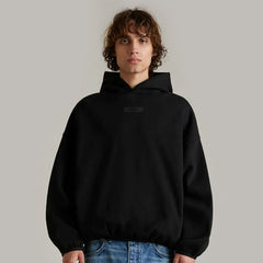 FOG Essentials Ribbed Edge Stretch Relaxed Hoodie – 2024SU American Streetwear