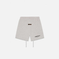 Essentials Flocked Print Fleece Shorts – 2022SS Unisex American Streetwear