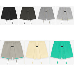 FOG Essentials Fleece Shorts – 2024SS Unisex American Streetwear