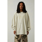 FOG Essentials 1977 Flocked Long Sleeve T-Shirt – 2022SS Men's Streetwear