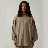 FOG Essentials Flocked Long Sleeve Hoodie – 2022SS Men's Streetwear