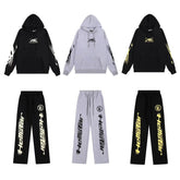 Hell Star Heavyweight Terry Hoodie Tracksuit Set – Unisex