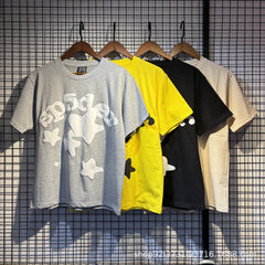 Sp5der Spider Web Bubble Letter Graphic Tee