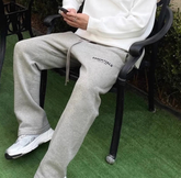 Relaxed Fit Straight Leg Fleece Sweatpants – 2022SS American Streetwear