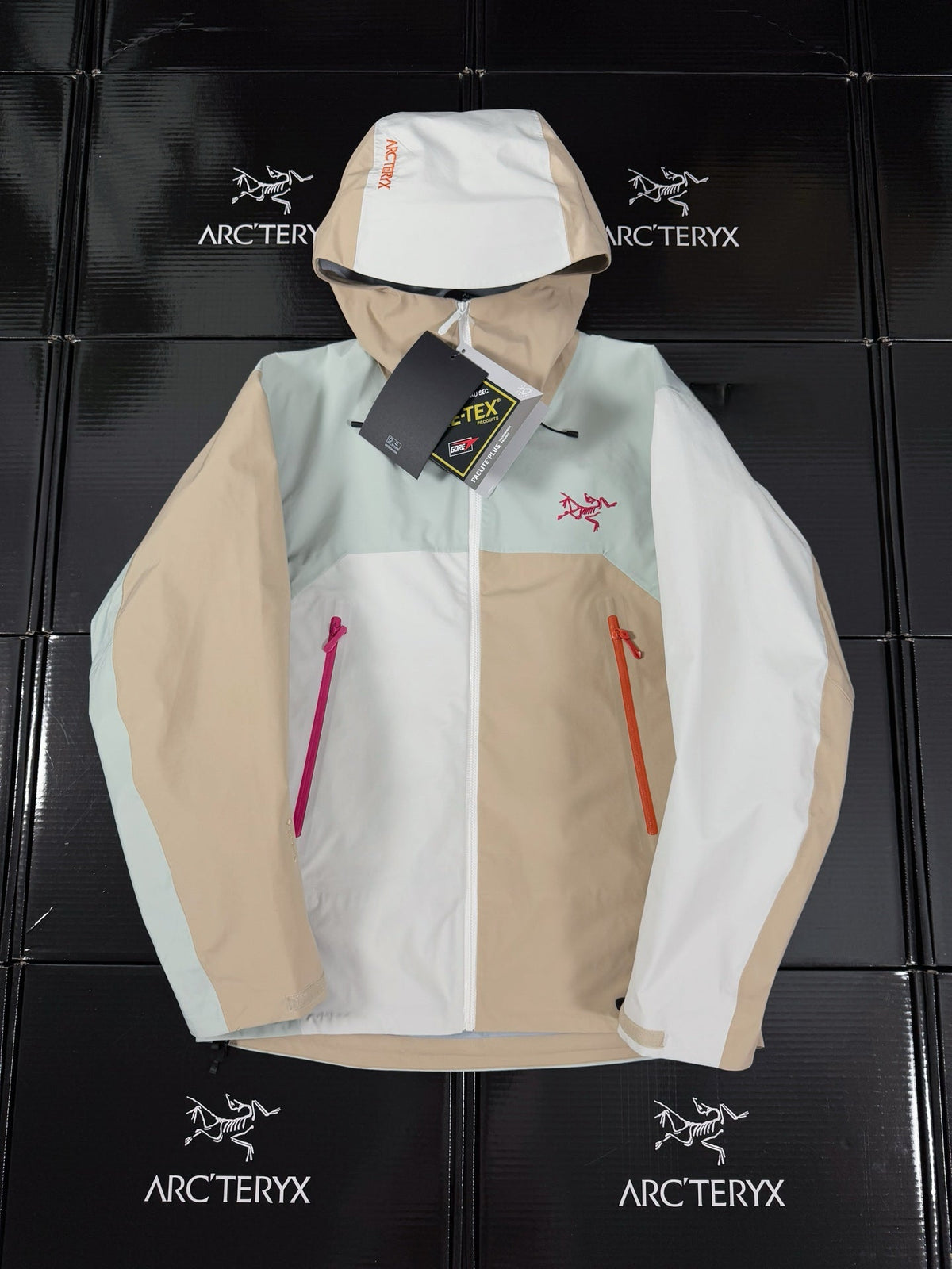 Arc'teryx Beta Lightweight Colorblock Shell Jacket | GORE-TEX