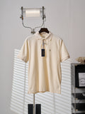 Polo Ralph Lauren Men's Classic Short‑Sleeve Polo Shirt, Khaki Pony Embroidery