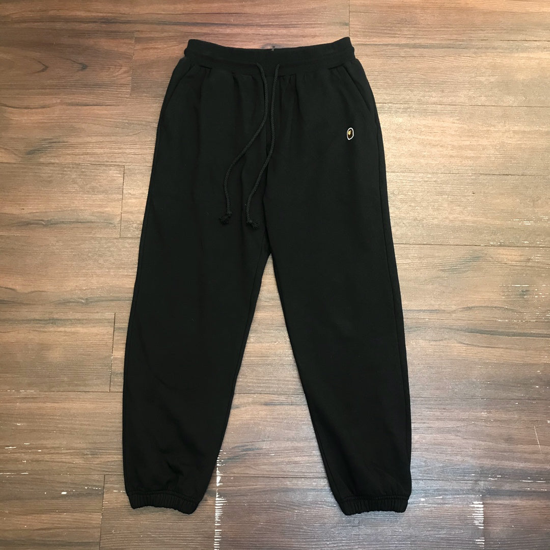 BAPE One Point Ape Head Sweatpants - Gray / Green / Black