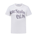 Acne Studios Est.1996 Large Front‑Print Crew‑Neck Short‑Sleeve T‑Shirt
