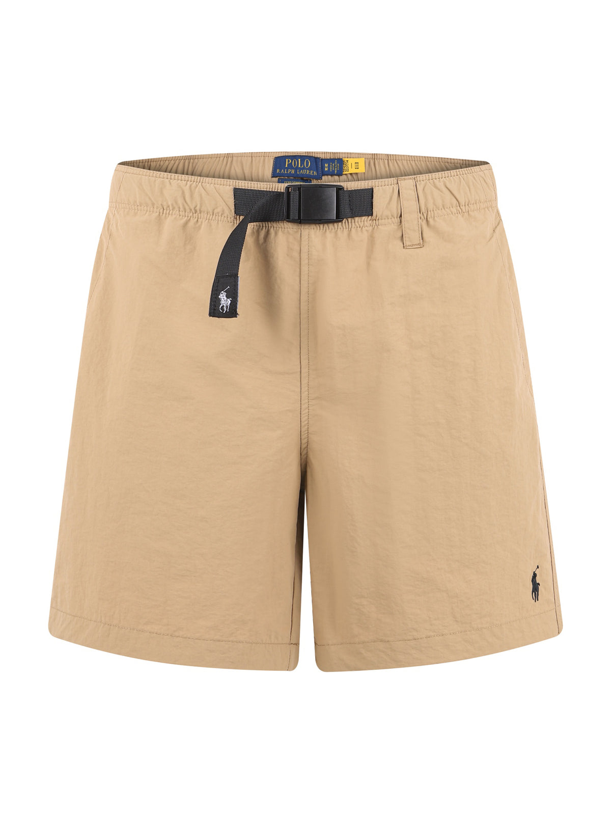 Polo Ralph Lauren Men's Belted Nylon Casual Shorts, Signature Pony Embroidery