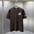 Moncler Double Badge T-Shirt Dark Brown