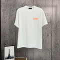 2026 Spring Summer Arc'teryx Washed Distressed T‑Shirt | Flocking Heat‑Press Chest Logo Unisex Tee