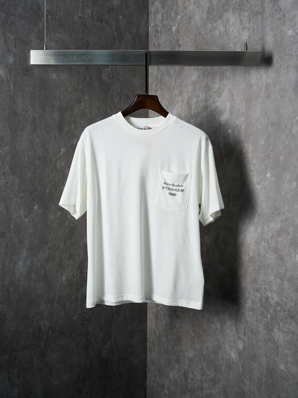 Acne Studios Chest‑Pocket Short‑Sleeve T‑Shirt