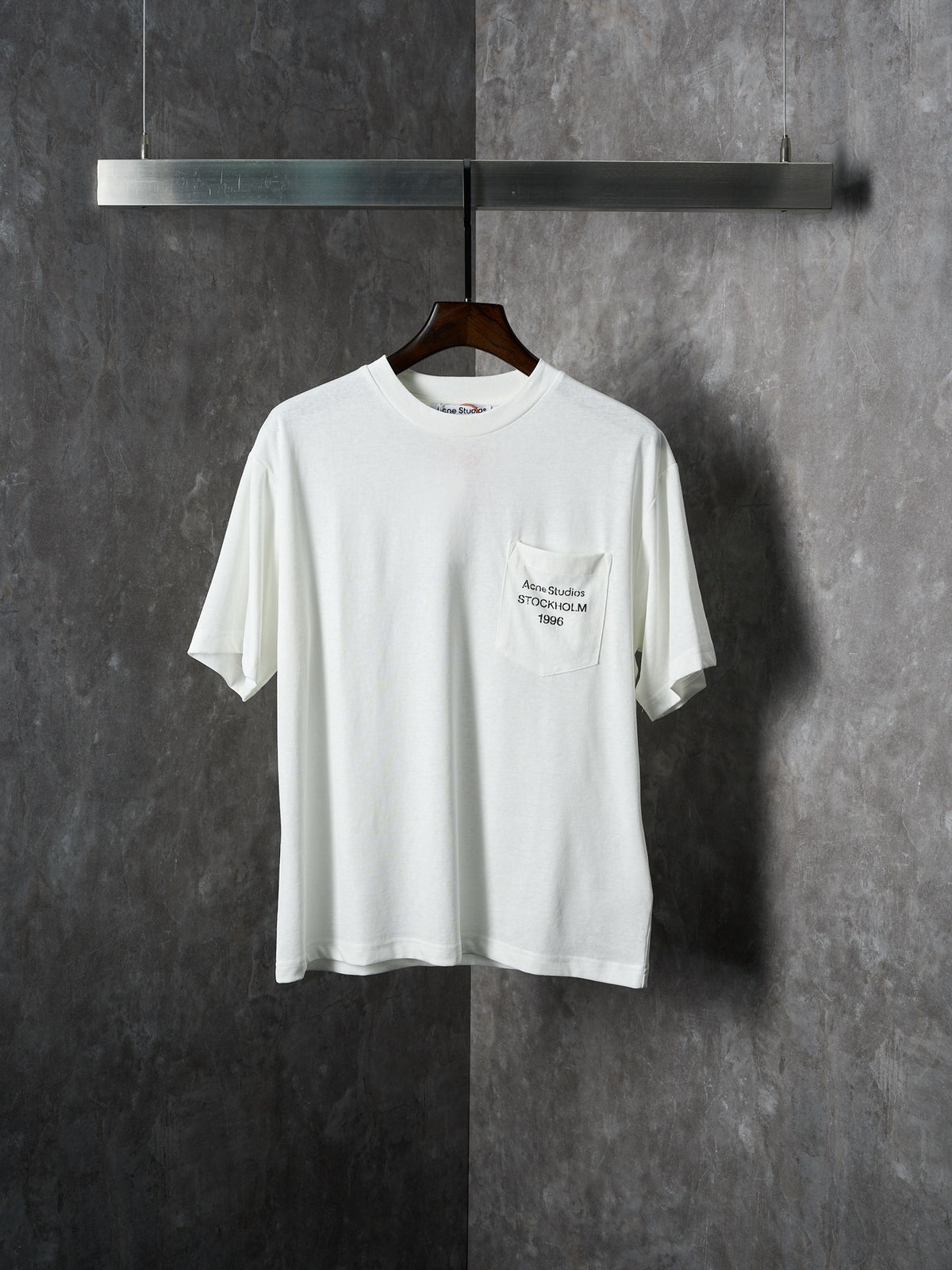 Acne Studios Chest‑Pocket Short‑Sleeve T‑Shirt
