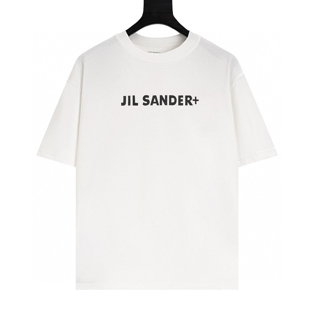 Jil Sander+ Front Logo Back Fossil Skeleton Graphic SS T‑Shirt