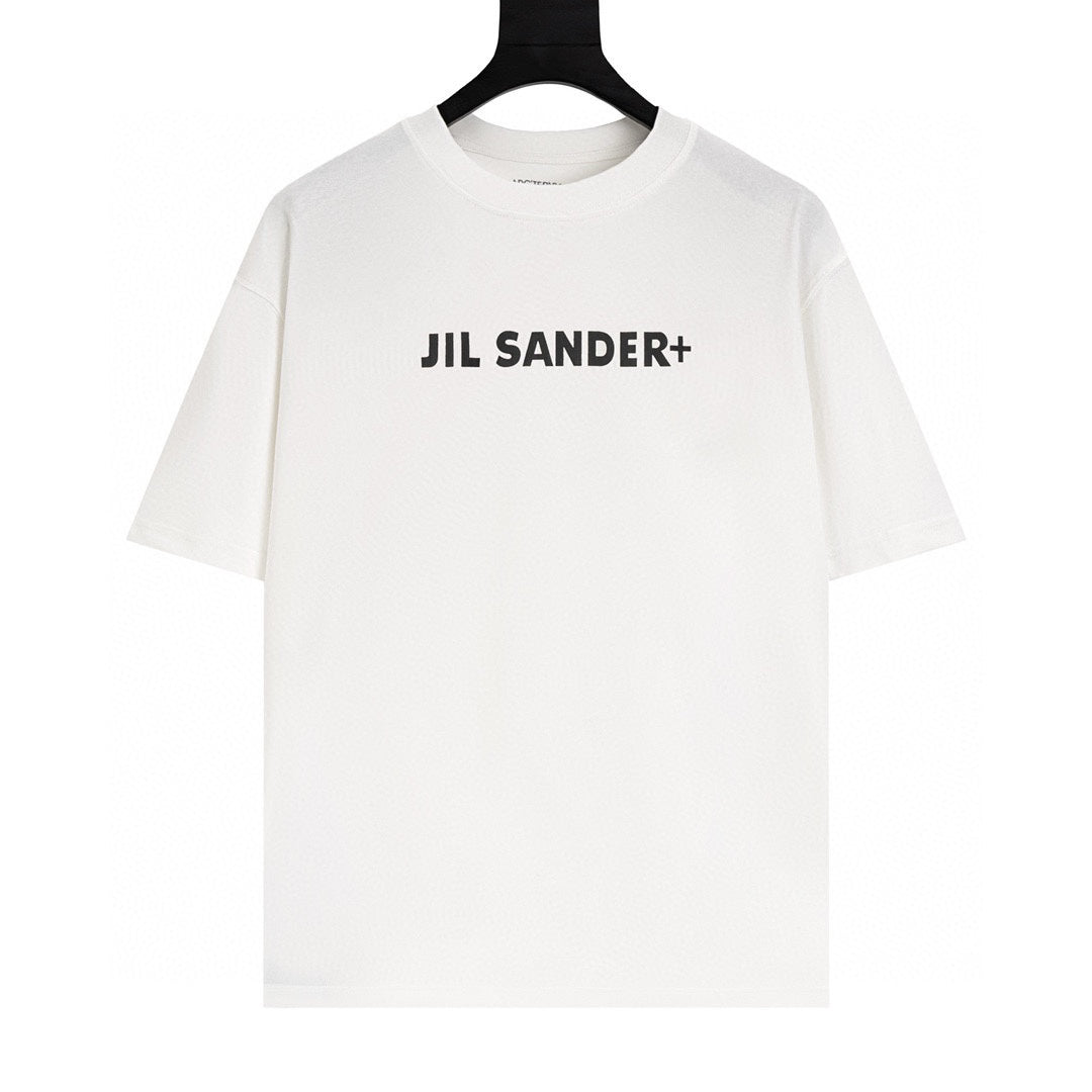 Jil Sander+ Front Logo Back Fossil Skeleton Graphic SS T‑Shirt