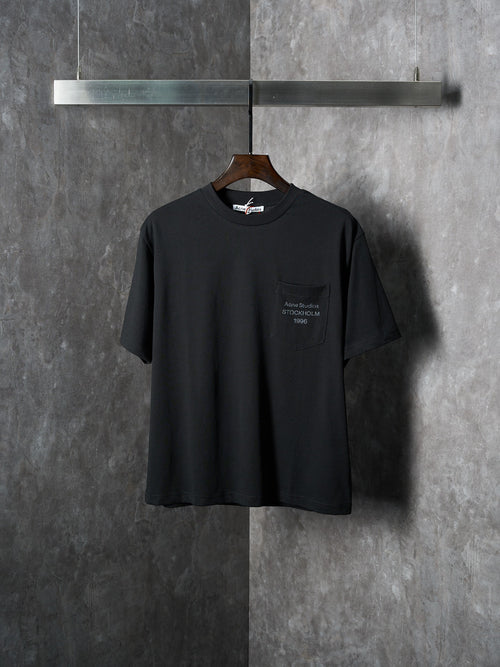 Acne Studios Chest‑Pocket Short‑Sleeve T‑Shirt