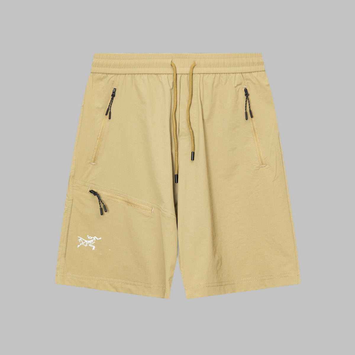 Arc'teryx Multi‑Zipper Pocket Drawstring Outdoor Shorts