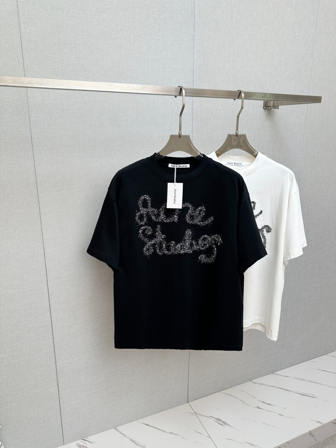 Acne Studios Men's Short‑Sleeve Crew‑Neck T‑Shirt