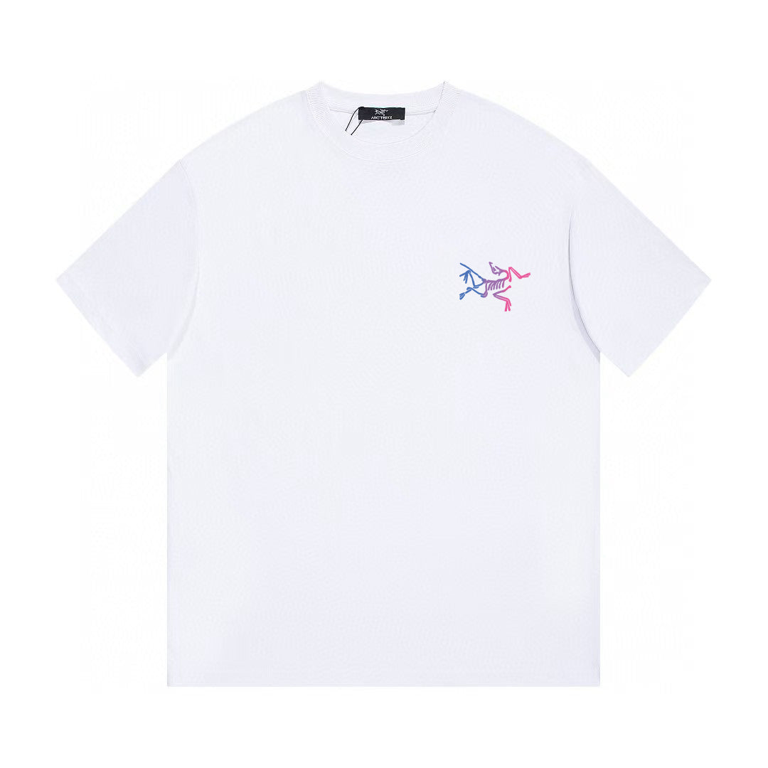 Arc'teryx Front‑Back Gradient Bird Skeleton Short‑Sleeve T‑Shirt Unisex