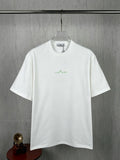 Stone Island Essentials Small Green Compass Logo Print Crew Neck T-Shirt