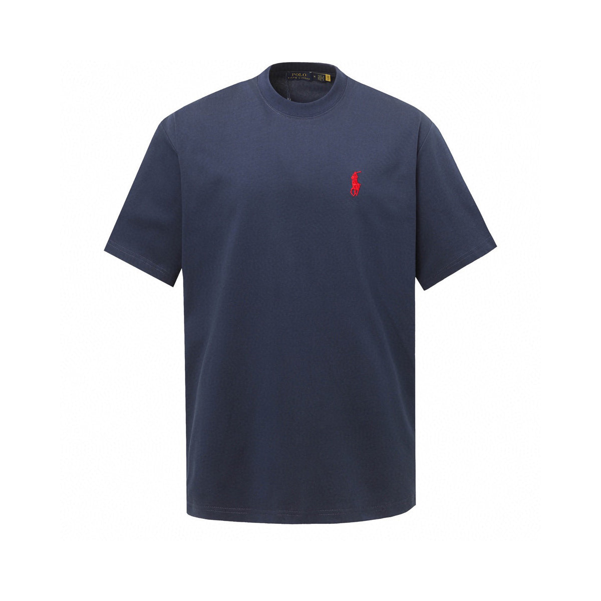 Ralph Lauren Men's Heather Crew‑Neck Short‑Sleeve Pony Logo T‑Shirt