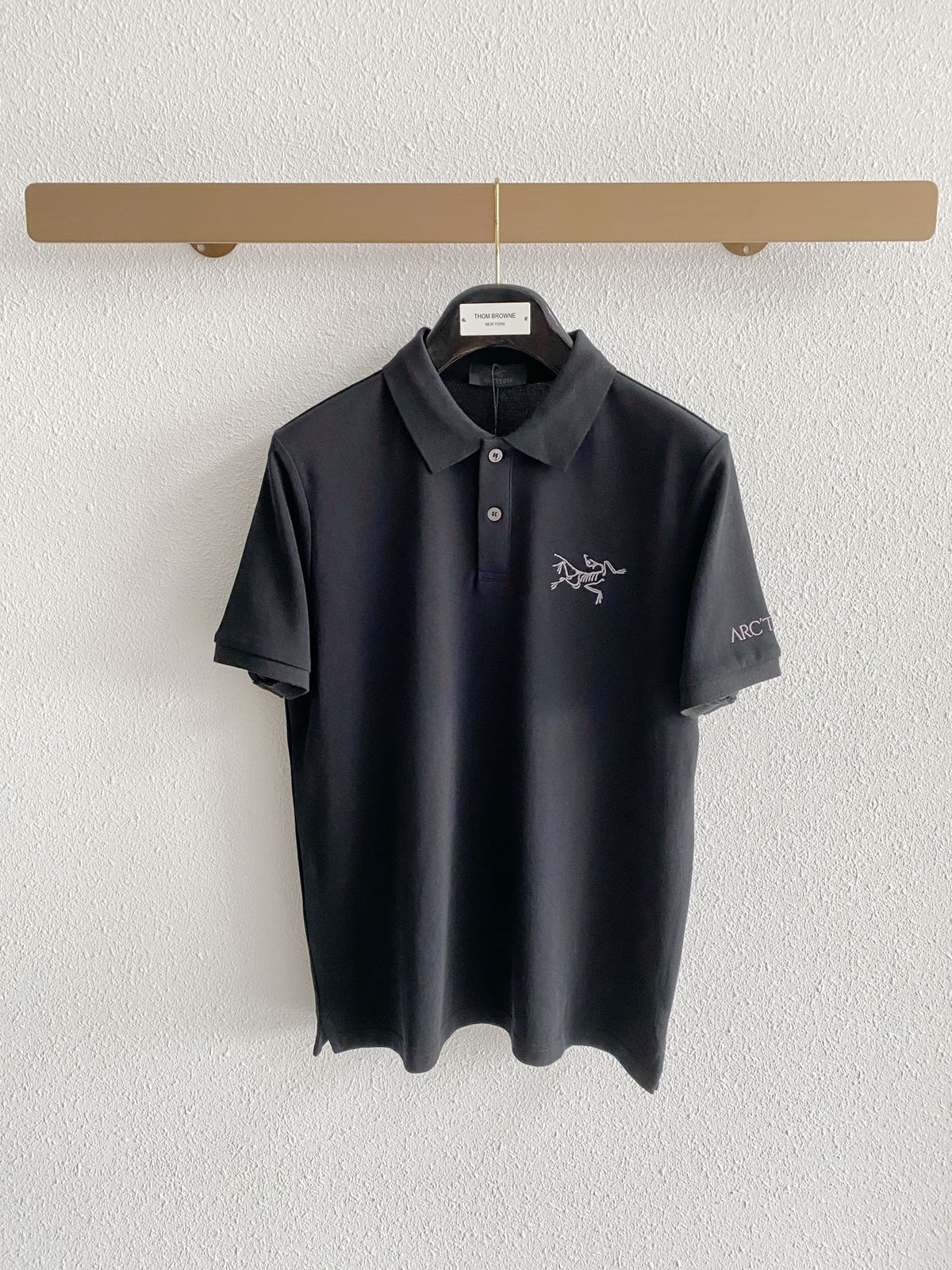 Arc'teryx Embroidered Logo Short‑Sleeve Polo Shirt