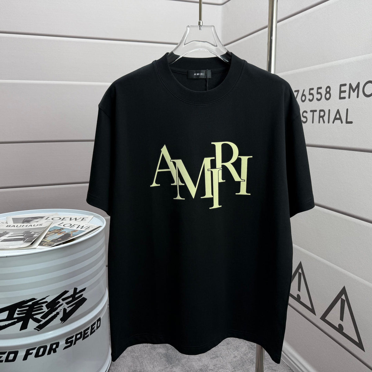 AMIRI Graphic Logo Crew-Neck Short-Sleeve T-Shirt