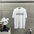 AMIRI Ornate Logo Graphic Crew-Neck Short-Sleeve T-Shirt