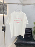 Acne Studios Short‑Sleeve Stockholm 1996 Text Print T‑Shirt