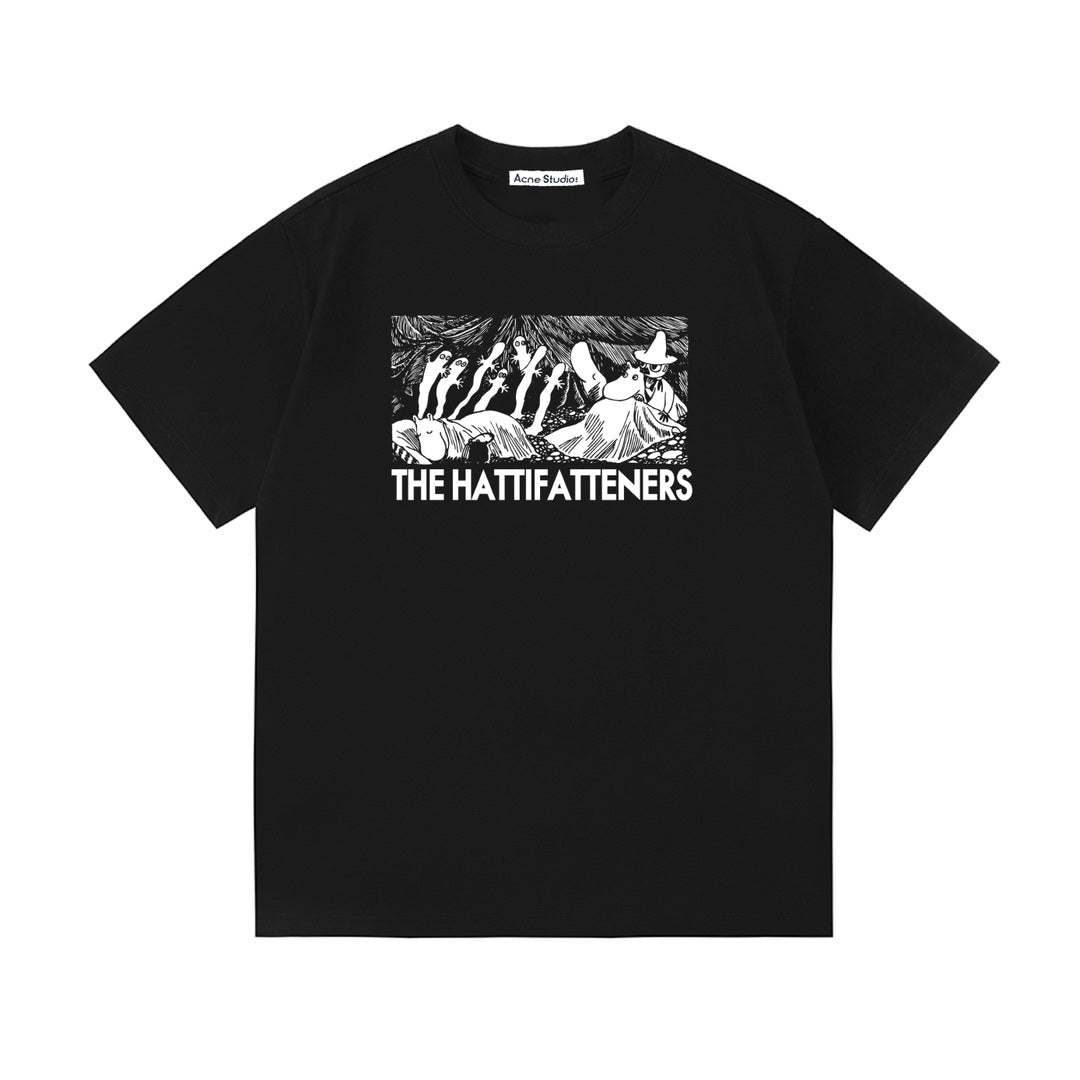 Acne Studios The Hattifatteners Graphic Short‑Sleeve T‑Shirt