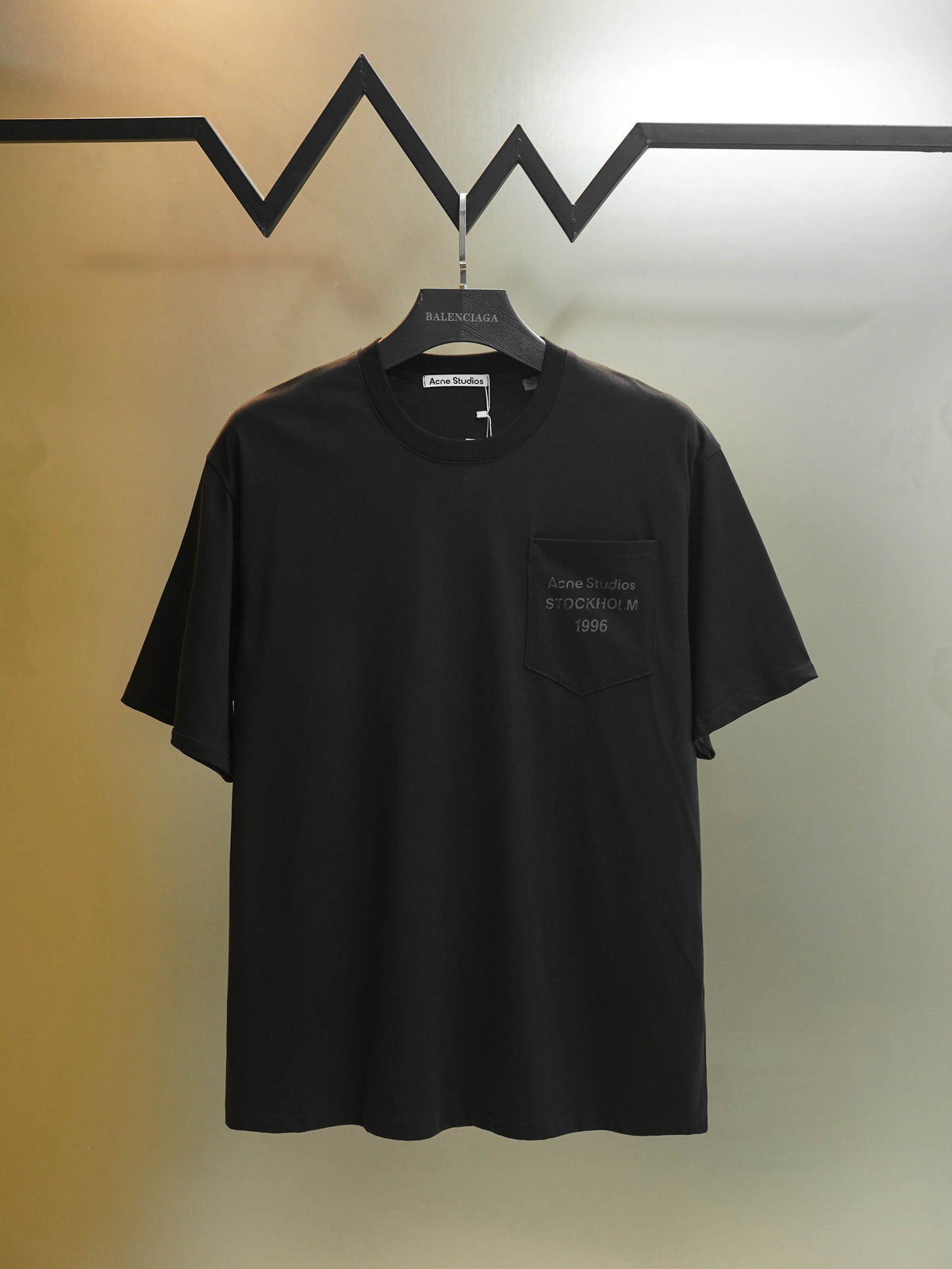 Acne Studios Stockholm 1996 Pocket Crew‑Neck Short‑Sleeve T‑Shirt