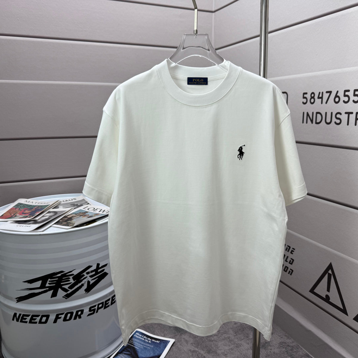 Polo Ralph Lauren Men’s Crew‑Neck Short‑Sleeve Tee With Pony Embroidery