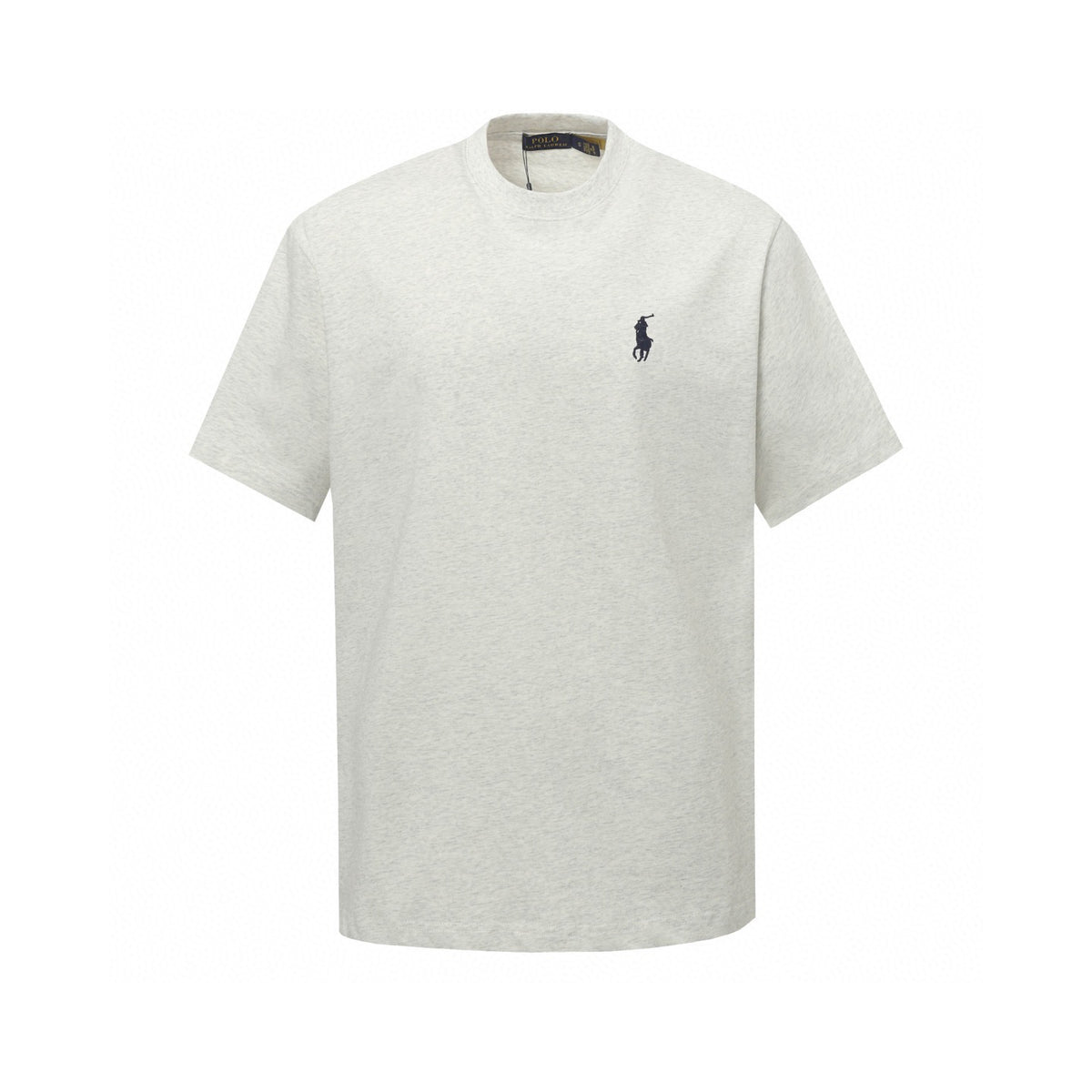 Ralph Lauren Men's Heather Crew‑Neck Short‑Sleeve Pony Logo T‑Shirt