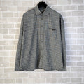 Acne Studios Oversized Check Long‑Sleeve Shirt