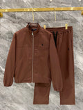 Polo Ralph Lauren Men’s 2‑Piece Tracksuit, Zip‑Up Windbreaker Jacket & Drawstring Straight‑Leg Pants Set