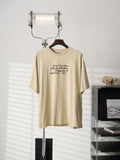 Acne Studios Stockholm 1996 Script Letter Oversized Short‑Sleeve T‑Shirt
