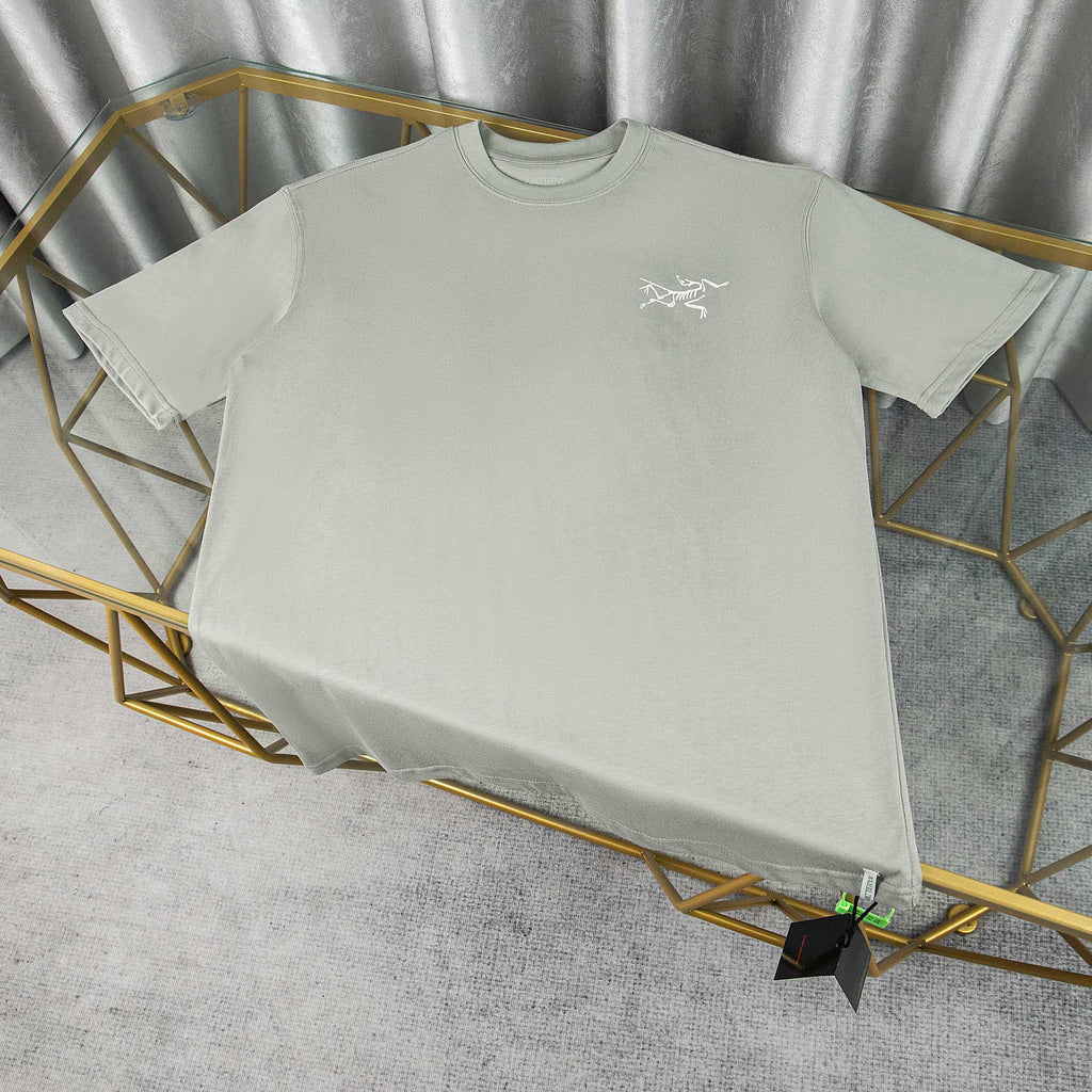 Arc'teryx Mini Bird Logo Front & Oversized Archaeopteryx Skeleton Back Unisex T-Shirt