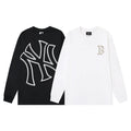 MLB Metallic Outline Logo Long Sleeve T-Shirt
