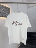 Acne Studios Short‑Sleeve Signature Script Print T‑Shirt