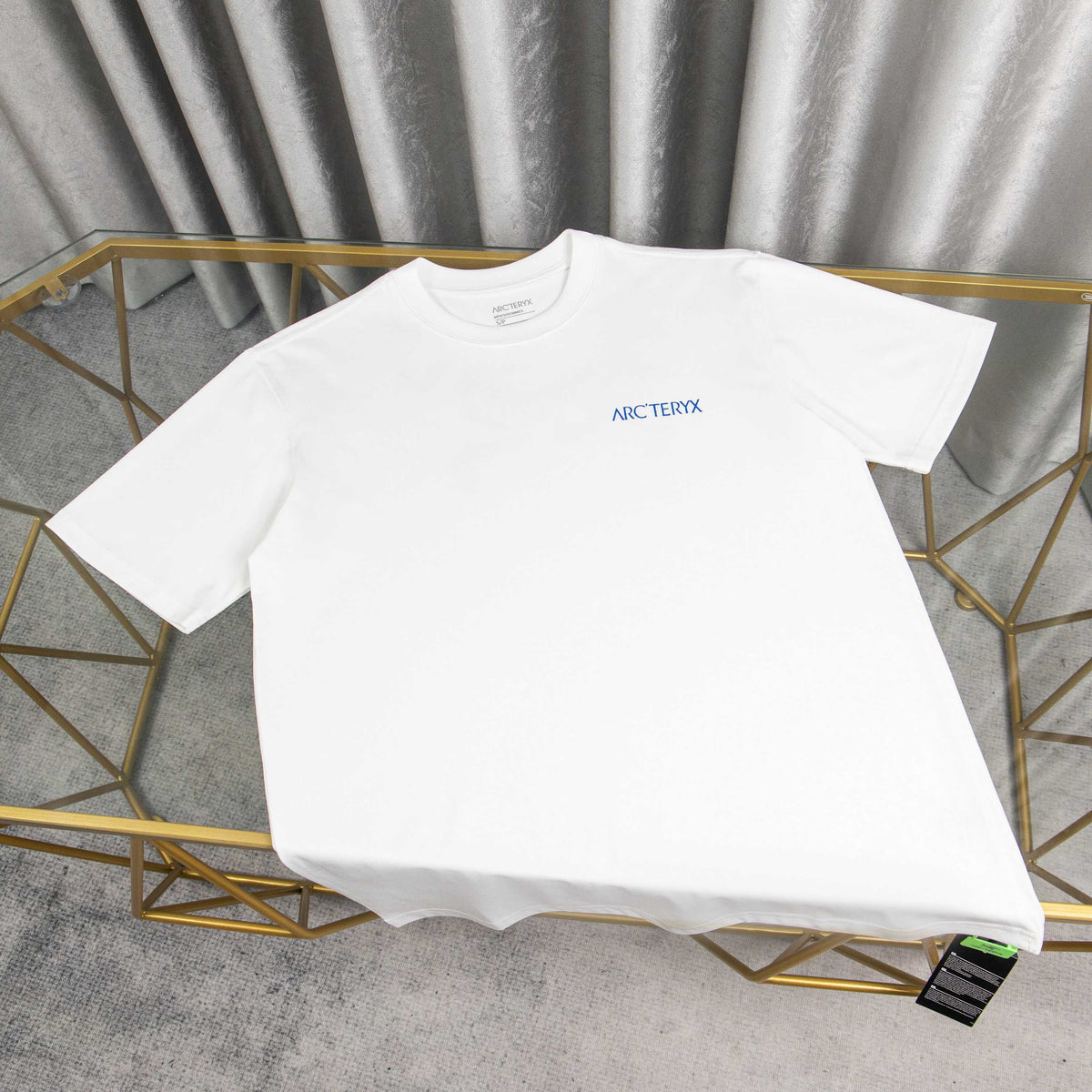 Arc'teryx 2025 FW Minimalist Blue Logo Oversized T-Shirt